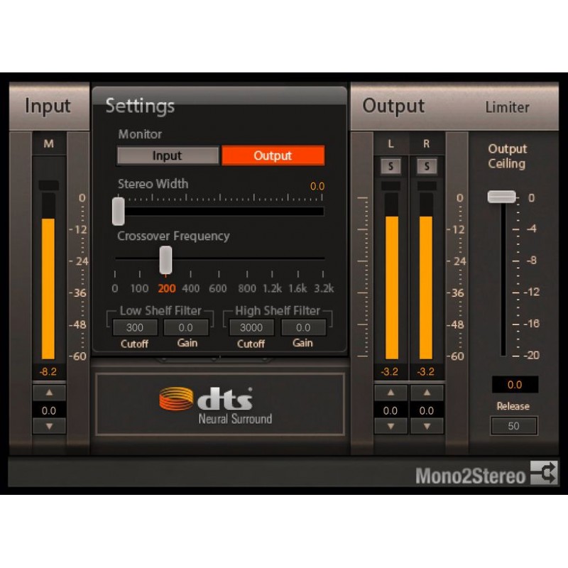 Waves DTS Neural™ Surround Collection - Zestaw wtyczek (do pobrania)