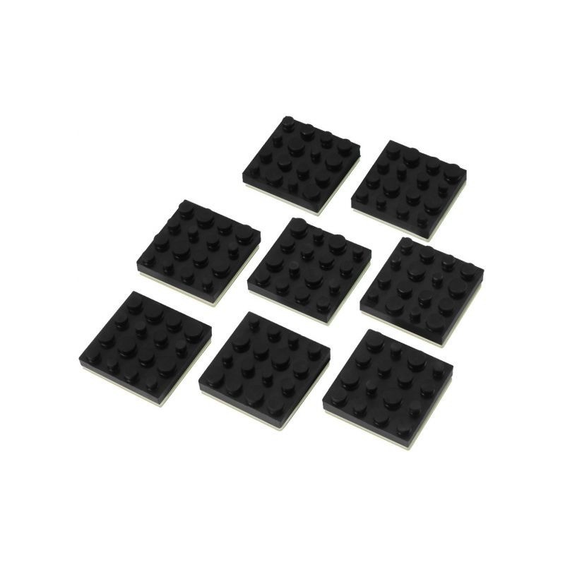 Monacor LAV-8 - Zestaw nóżek gumowych