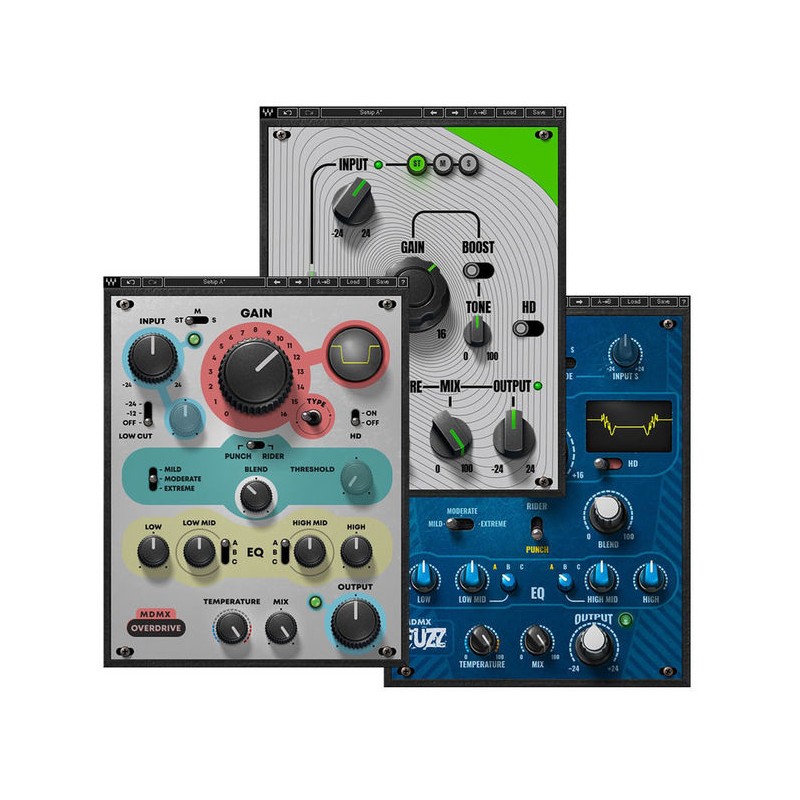 Waves MDMX Distortion Modules - Zestaw wtyczek zniekształceń (do pobrania)