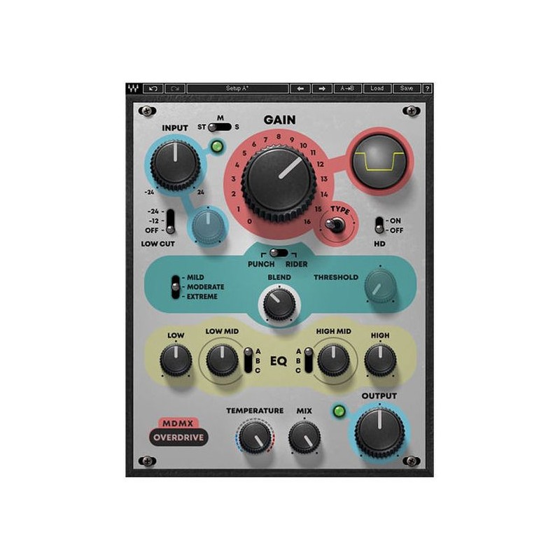 Waves MDMX Distortion Modules - Zestaw wtyczek zniekształceń (do pobrania)