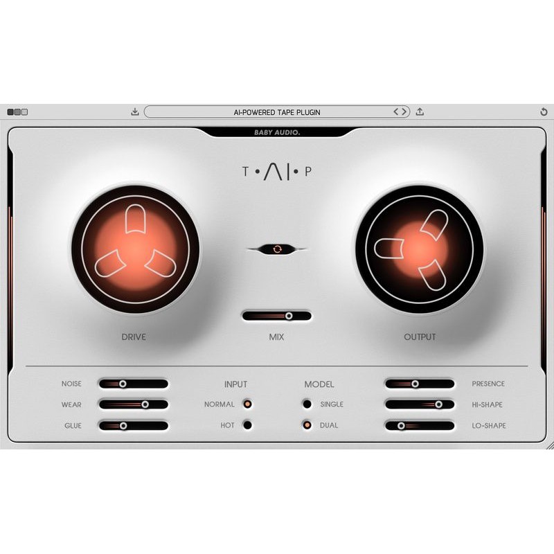 Baby Audio TAIP - Wtyczka symulacji taśmy (do pobrania)