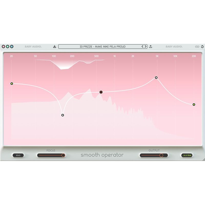 Baby Audio Smooth Operator Pro - Wtyczka do korekcji balansu widmowego (do pobrania)