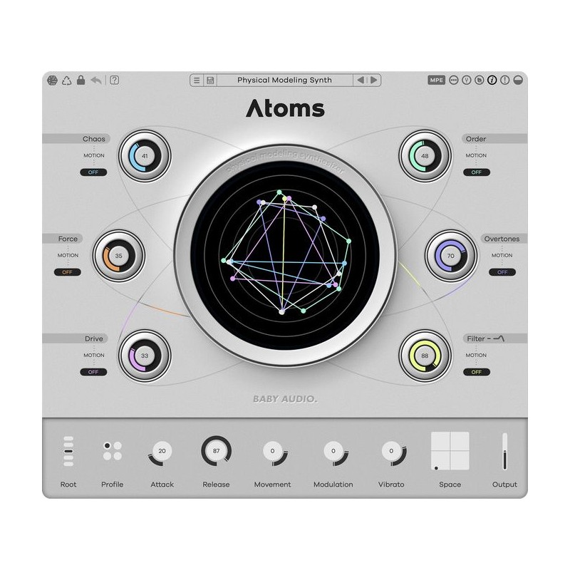 Baby Audio Atoms - Wirtualny syntezator (do pobrania)