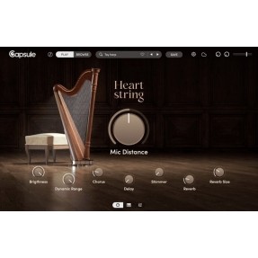 Capsule Audio Heart String - Muzyczny instrument wirtualny VST (do pobrania)