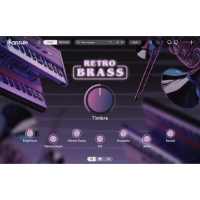 Capsule Audio Retro Brass - Muzyczny instrument wirtualny VST (do pobrania)