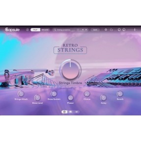 Capsule Audio Retro Strings - Muzyczny instrument wirtualny VST (do pobrania)