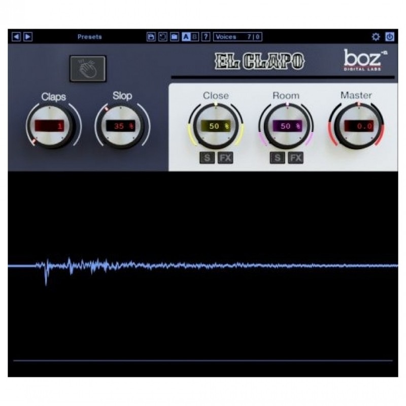 Boz Digital Labs El Clapo - Wtyczka perkusyjna (do pobrania)