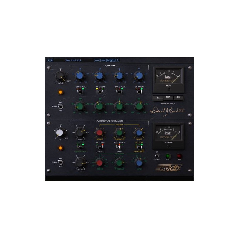 Boz Digital Labs David Bendeth Hoser XT and +10db Bundle - Zestaw wtyczek VST (do pobrania)