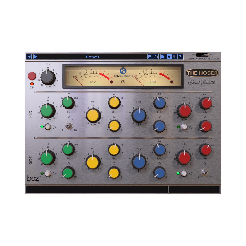 Boz Digital Labs David Bendeth Hoser XT and +10db Bundle - Zestaw wtyczek VST (do pobrania)