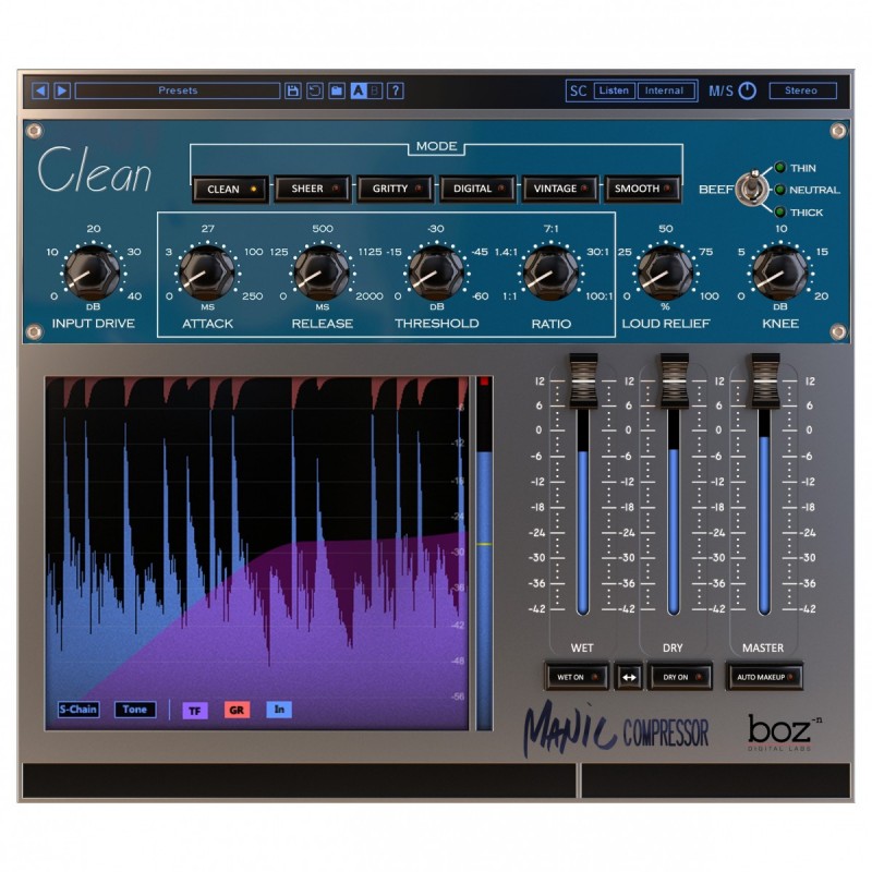 Boz Digital Labs Manic Compressor - Wtyczka kompresora (do pobrania)