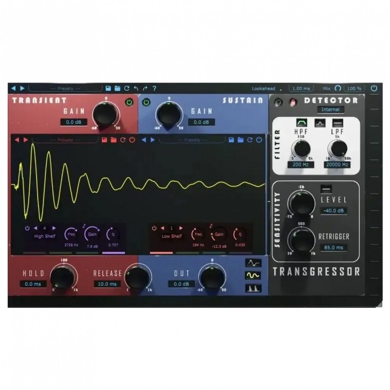 Boz Digital Labs Transgressor 3 - Wtyczka VST (do pobrania)