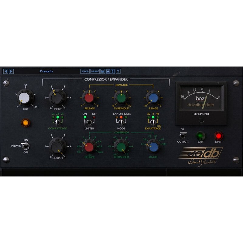 Boz Digital Labs 10dB Compressor - Wtyczka kompresora (do pobrania)