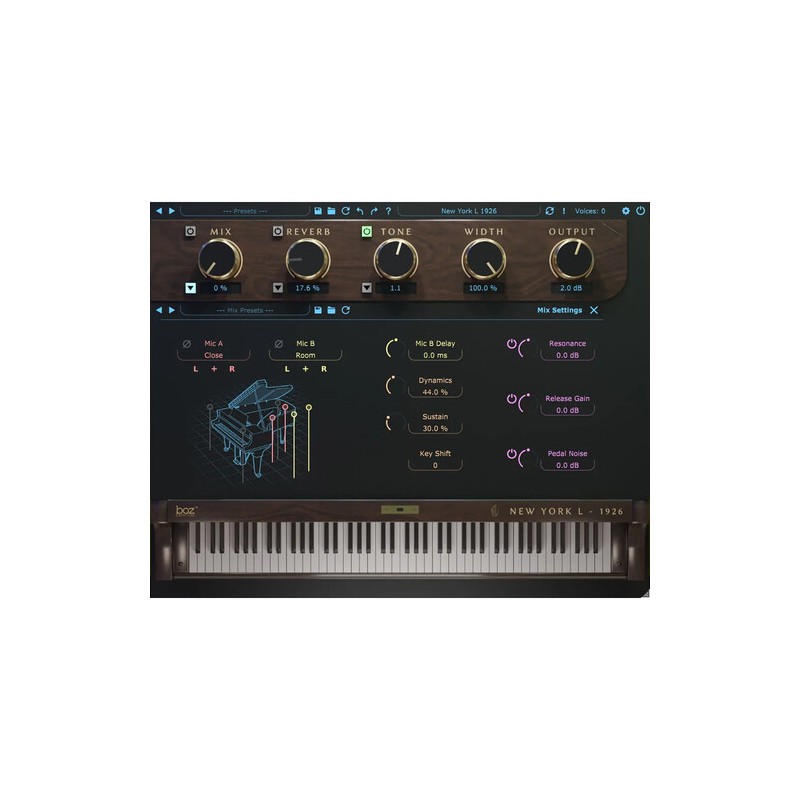 Boz Digital Labs New York L 1926 Pro - Wtyczka VST wirtualnego instrumentu (do pobrania)