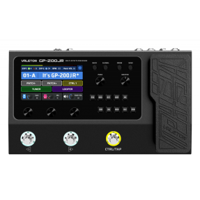 Valeton GP-200JR - multiefekt gitarowy - 1 - Multiefekty gitarowe - GP-200JR to Multiefekt gitary elektrycznej w metalowej obudo