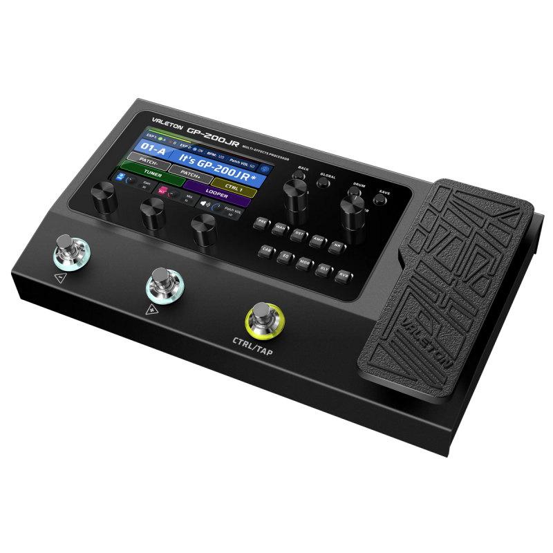 Valeton GP-200JR - multiefekt gitarowy - 3 - Multiefekty gitarowe - GP-200JR to Multiefekt gitary elektrycznej w metalowej obudo