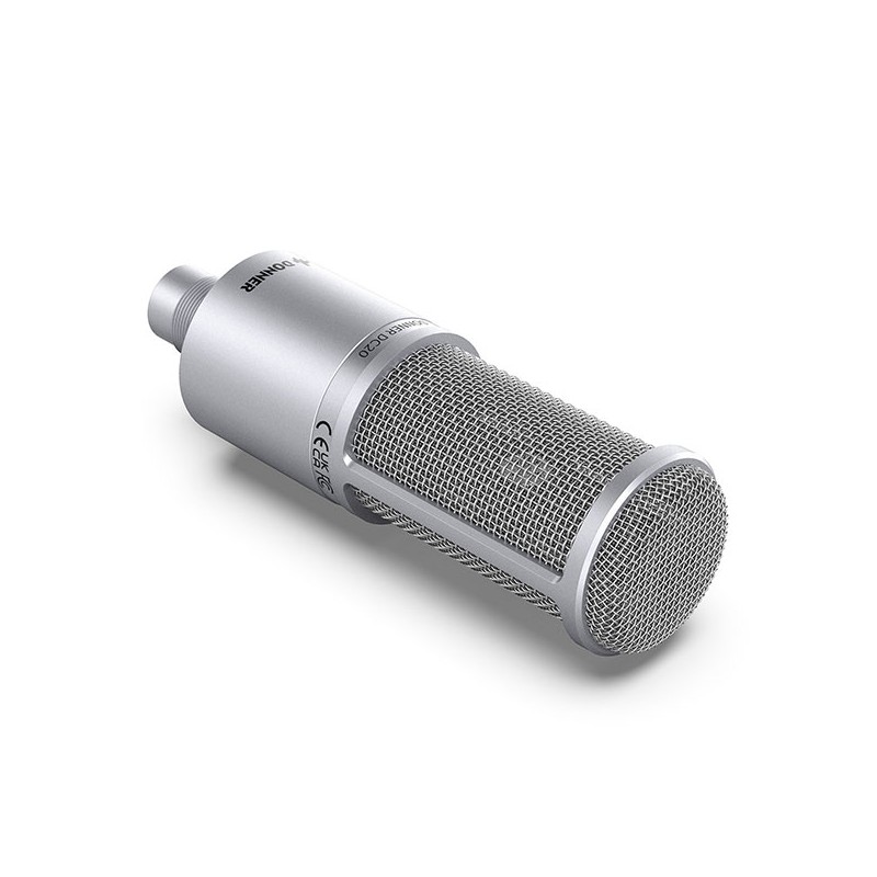 DONNER DC20 - Mikrofon Pojemnościowy - 4 - Mikrofony studyjne - Mikrofon pojemnościowy, membrana 16mm, charakterystyka kardioida