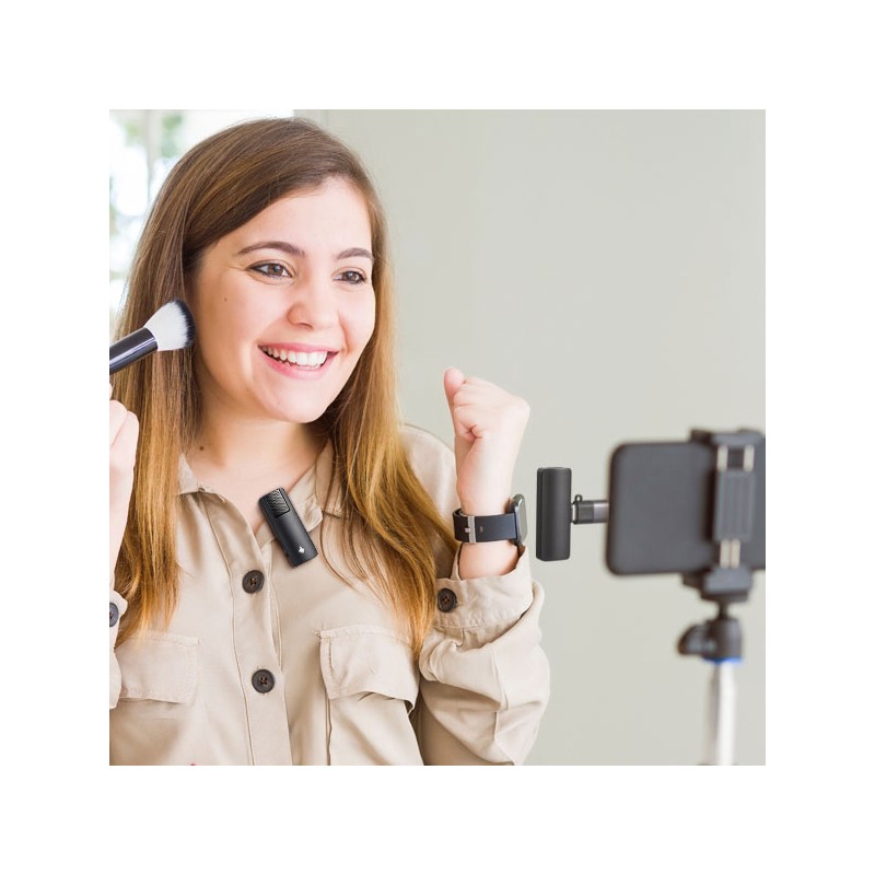 DONNER LM-100 - Mikrofon typu Lavalier - 3 - Mikrofony prezenterskie - Mikrofon typu Lavalier, 4 poziomy głośności, redukcja szu