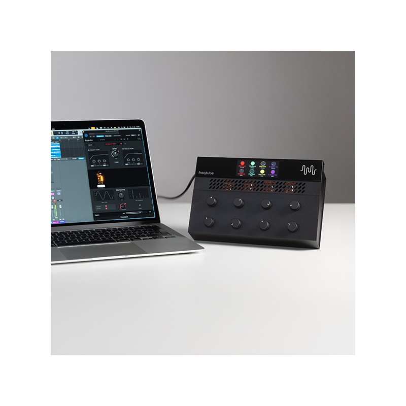 Freqport FreqTube FT-1 - 4-kanałowy procesor lampowy - 6 - Kontroler DAW USB - 4-kanałowy procesor lampowy z integracją wtyczek,