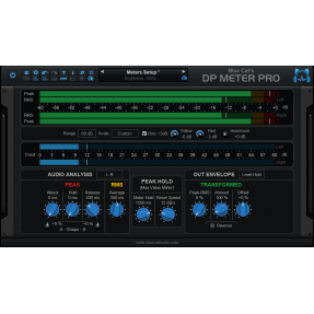 Blue Cat Audio DP Meter Pro - Wtyczka do analizy dźwięku (do pobrania)
