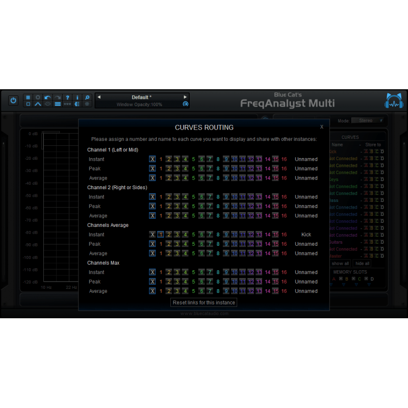 Blue Cat Audio FreqAnalystMulti - Wtyczka analizy widma (do pobrania)