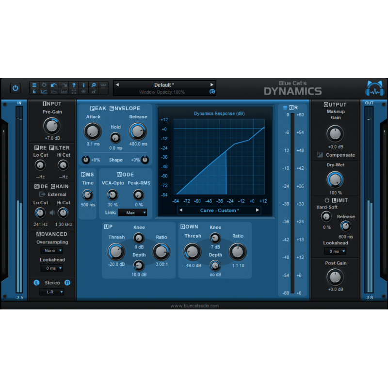 Blue Cat Audio Dynamics - Wtyczka procesora dynamiki (do pobrania)