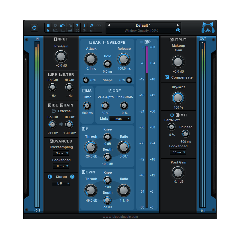Blue Cat Audio Dynamics - Wtyczka procesora dynamiki (do pobrania)