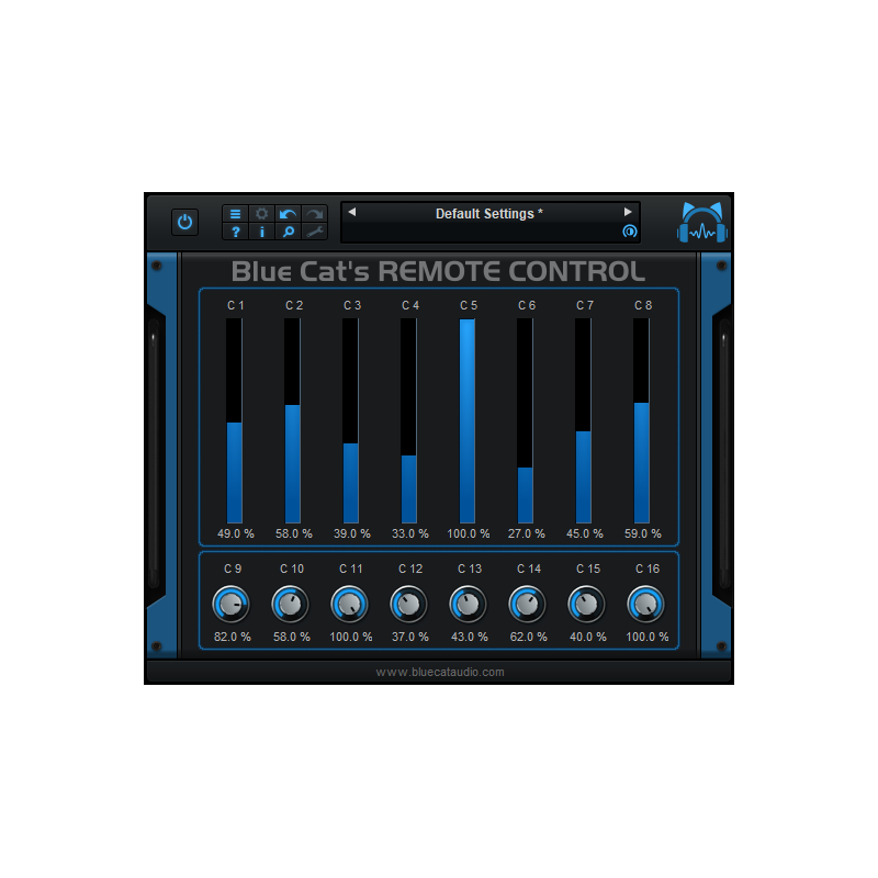 Blue Cat Audio Remote Control - Wtyczka do kontroli innych wtyczek (do pobrania)