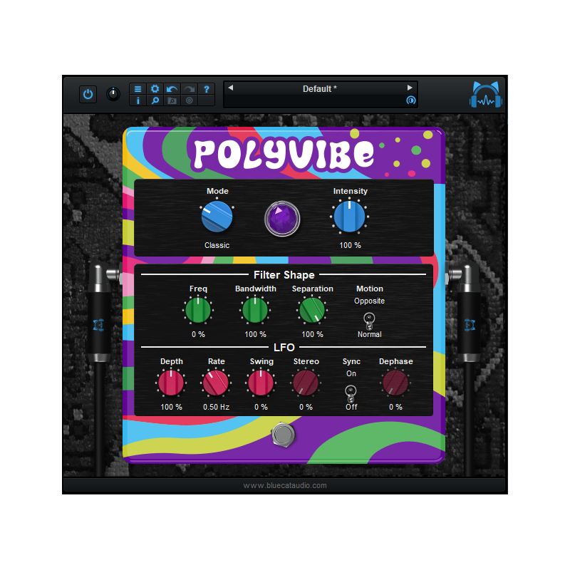 Blue Cat Audio Polyvibe - Wtyczka pedałów Vibe (do pobrania)