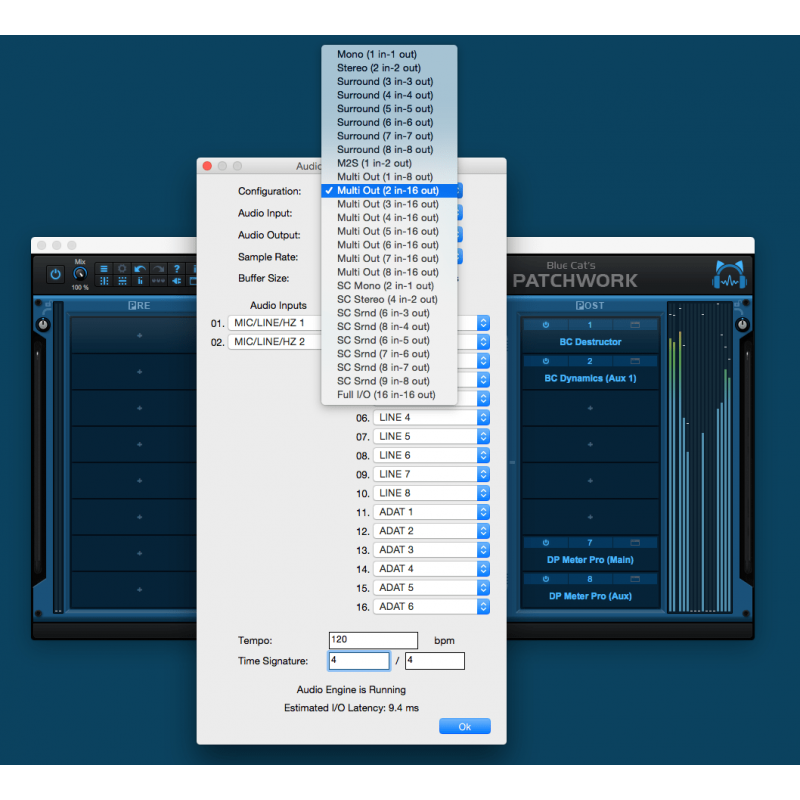 Blue Cat Audio Patchwork - Uniwersalny patchbay wtyczek i multi FX (do pobrania)