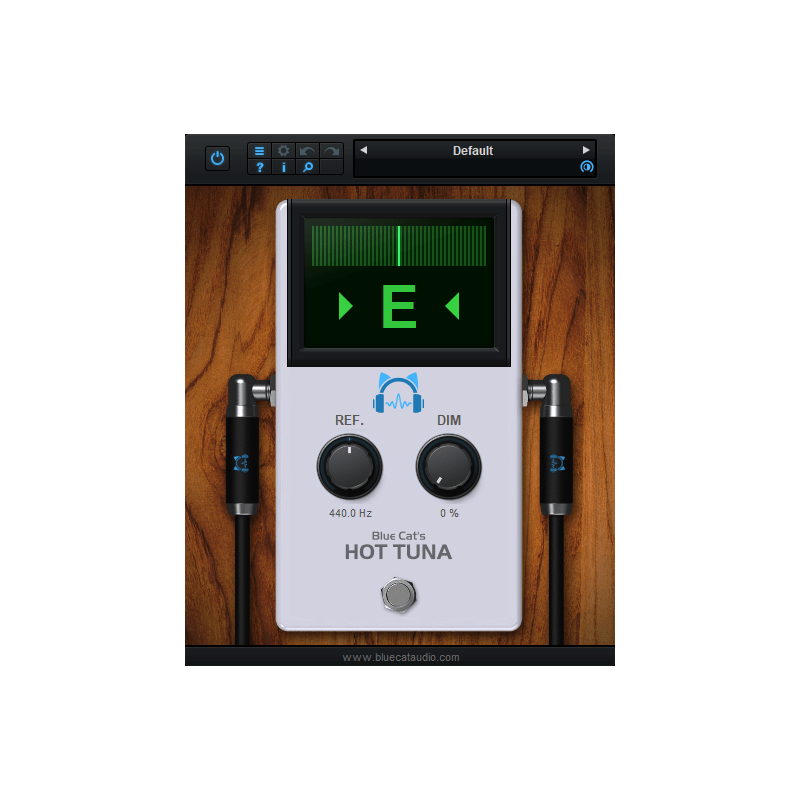 Blue Cat Audio Hot Tuna - Wtyczka tunera chromatycznego (do pobrania)