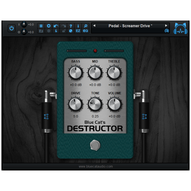 Blue Cat Audio Destructor 2 - Wtyczka do modelowania zniekształceń i symulacji wzmacniaczy (do pobrania)