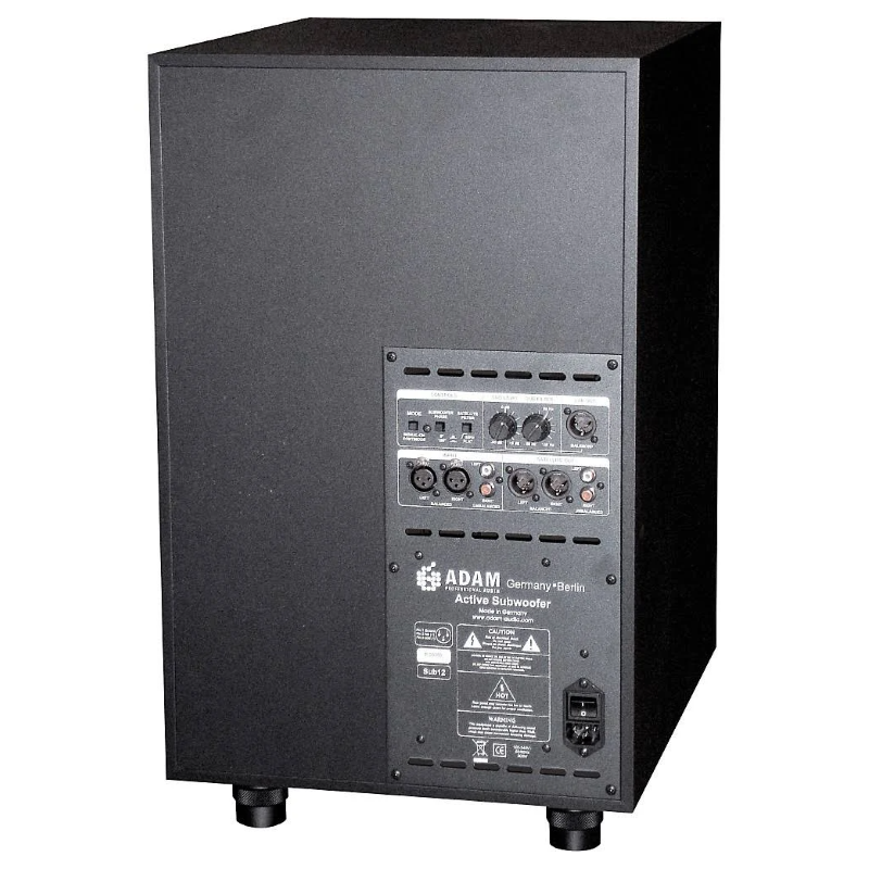 ADAM Audio SUB12 - subwoofer aktywny - 3 - Niskotonowe studyjne - Dla większych pomieszczeń odsłuchowych i audytoriów Sub 12 będ