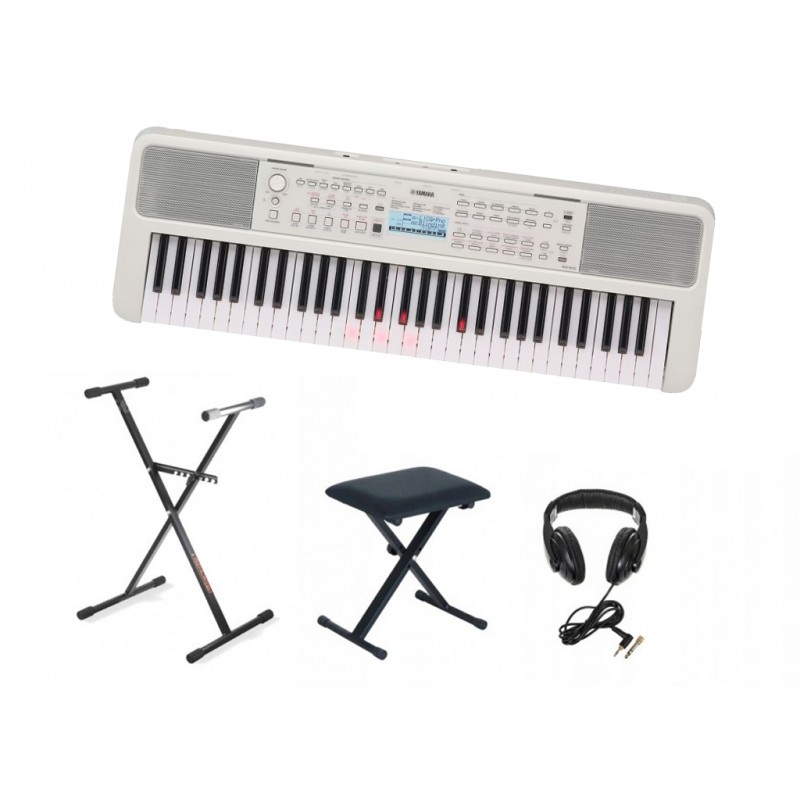 Keyboard Yamaha EZ-310 + statyw + ława + słuchawki