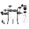 Perkusja elektroniczna Alesis Turbo Mesh Kit + słuchawki + pałki + stołek