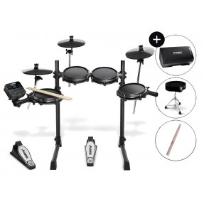 Perkusja elektroniczna Alesis Turbomesh Kit + odsłuch + kabel + pałki + stołek