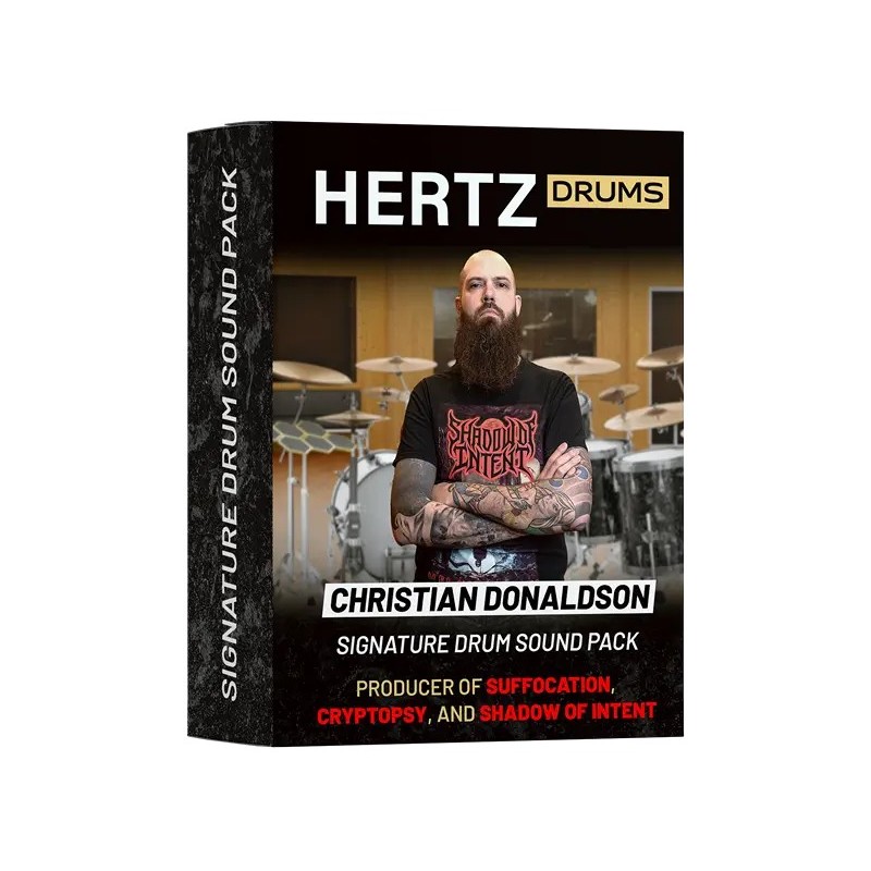 Hertz Instruments Donaldson Signature Drum Sound Pack - Zestaw wtyczek VST (do pobrania)