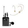 Avtek WM 2B Zestaw bezprzewodowy z dwoma nadajnikami bodypack - 3 - Zestawy bezprzewodowe krawatowe - Bezprzewodowy podwójny sys