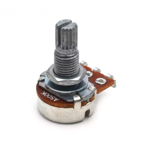 Kera Audio A500K/18 - Potencjometr logarytmiczny - 1 - Pokrętła do gitary - Kera Audio A500K/18 - Potencjometr logarytmiczny