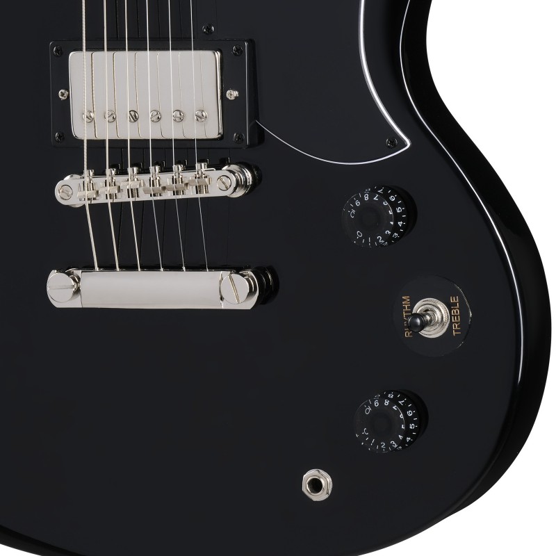 Epiphone SG Tribute Ebony gitara elektryczna - 4 - Gitary elektryczne - Gitara elektryczna Epiphone SG Tribute to ukłon w stronę