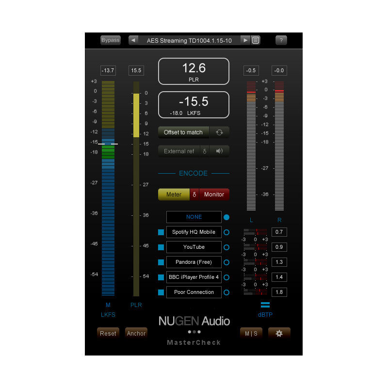 NUGEN Audio MasterCheck - Wtyczka do masteringu (do pobrania)