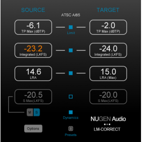 NUGEN Audio LM-Correct 2 - Wtyczka VST (do pobrania)