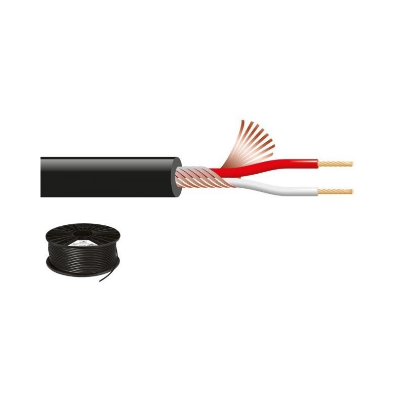 Monacor MC-102slsSW - Kabel mikrofonowy 100m