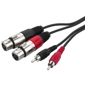 Monacor MCA-127J - Kabel audio 1m