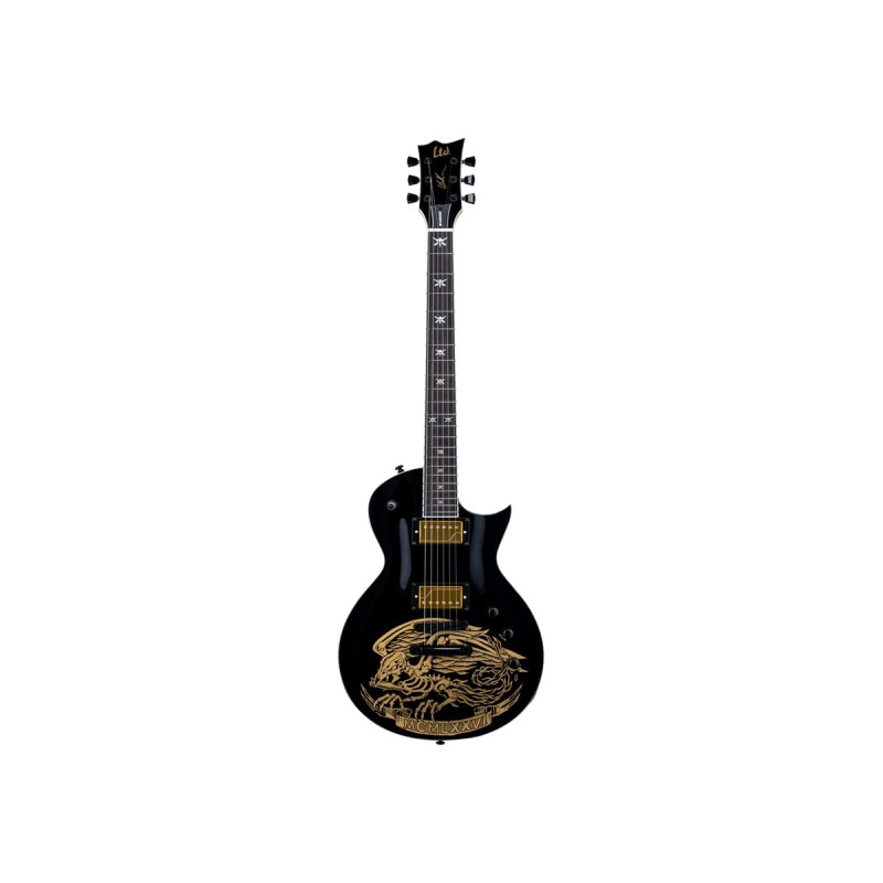 LTD Will Adler WA-Warbird Black W/Graphic - Gitara elektryczna