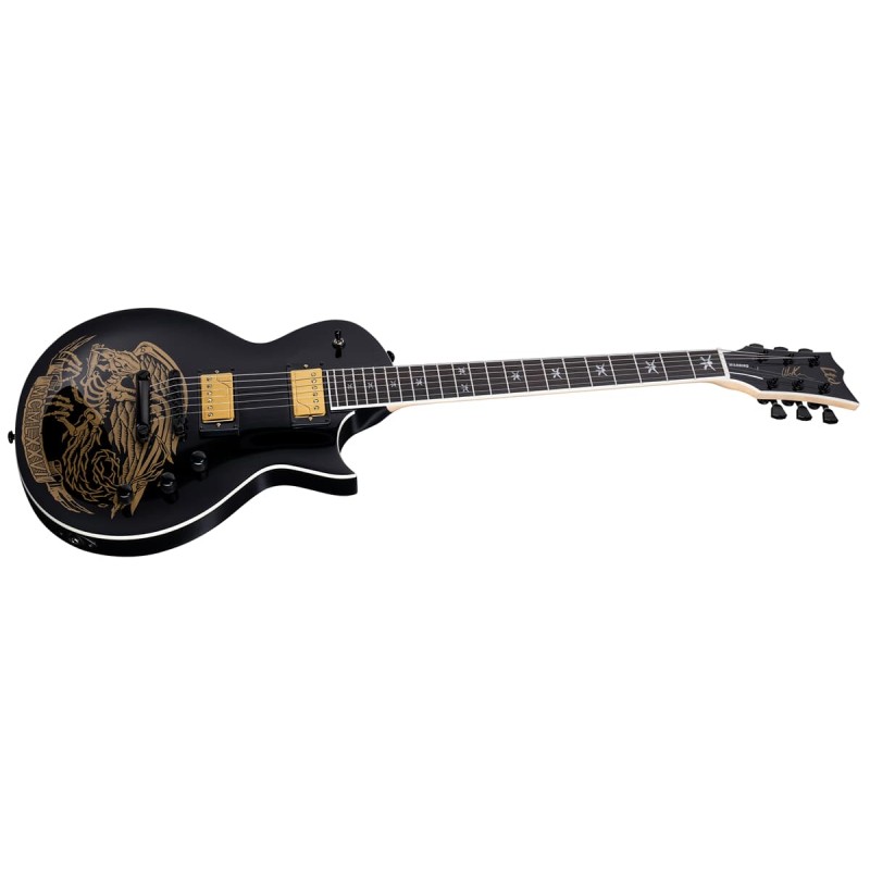 LTD Will Adler WA-Warbird Black W/Graphic - Gitara elektryczna
