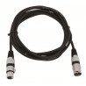 OMNITRONIC XLR Cable 3-pin 10m bk - kabel mikrofonowy - 1 - Kable mikrofonowe - 