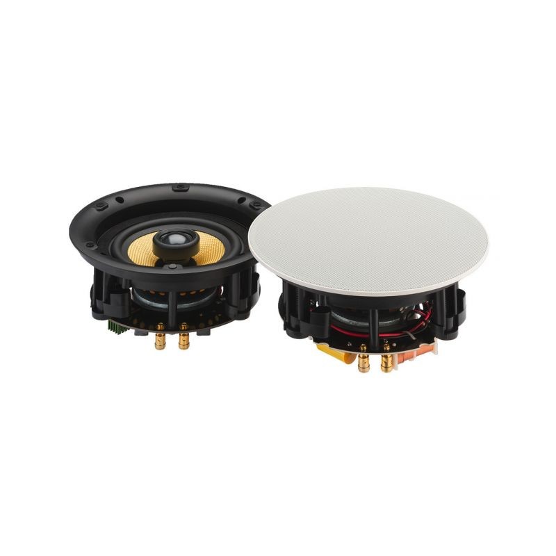 MONACOR SPE-230BT Para 2-drożnych głośników sufitowych HiFi, z odbiornikiem Bluetooth - 1 - Głośniki instalacyjne - Składa się z