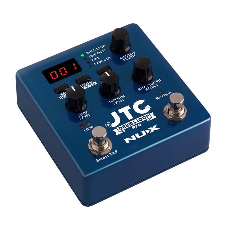 Nux NDL-5 JTC Drum Loop Pro - efekt gitarowy - 2 - Efekty Loop - Zaawansowany looper z uproszczonym sterowaniem. Jest to kostka 