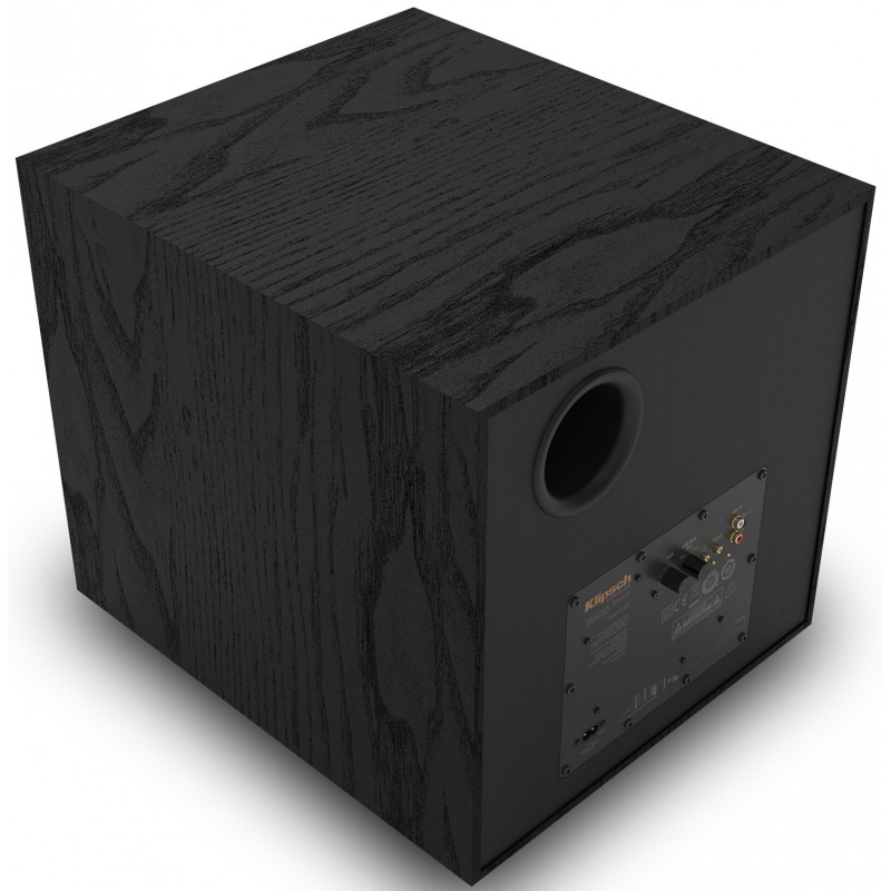 KLIPSCH R-121SW Subwoofer aktywny Czarny - 5 - Niskotonowe aktywne - Subwoofer aktywny wyposażony we wbudowany wzmacniacz cyfrow
