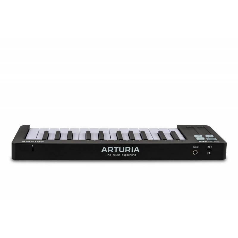 Arturia MicroLab mk3 Black ultrakompaktowy kontroler MIDI - 4 - Klawiatury sterujące - MicroLab mk3 Black to ultra-kompaktowy ko